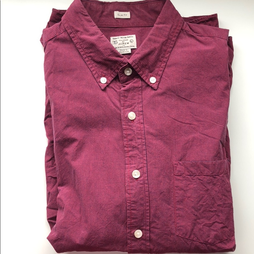 JCrew shirt slim fit